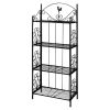 Plant Rack Black Square - Black