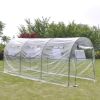 Outdoor Greenhouse Large Portable Gardening Plant Hot House - Transparent