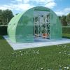 Greenhouse 96.9 ftÂ² 118.1"x118.1"x78.7" - Green