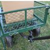 Wagon Cart Garden cart trucks make it easier to transport firewood - Green