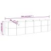 Garden Raised Bed Powder-coated Steel 116.5"x31.5"x26.8" Gray - Gray