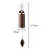 Outdoor Wind Chimes Heroic Windbell Antique Wind Bell, Deep Resonance Serenity Bell, Metal Cylinder Wind Chimes - S