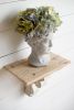 Greek Style Cement Head Planter - Indoor Outdoor Home Garden Decor, D6" x 9" - as Pic