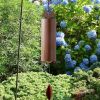 Outdoor Wind Chimes Heroic Windbell Antique Wind Bell, Deep Resonance Serenity Bell, Metal Cylinder Wind Chimes - L