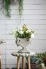 Cement Bust Wall Planter - Indoor Outdoor Home Garden Decor, 8" x 4" x 9" - as Pic