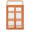 Greenhouse 23.6"x17.7"x39.4" Firwood - Yellow